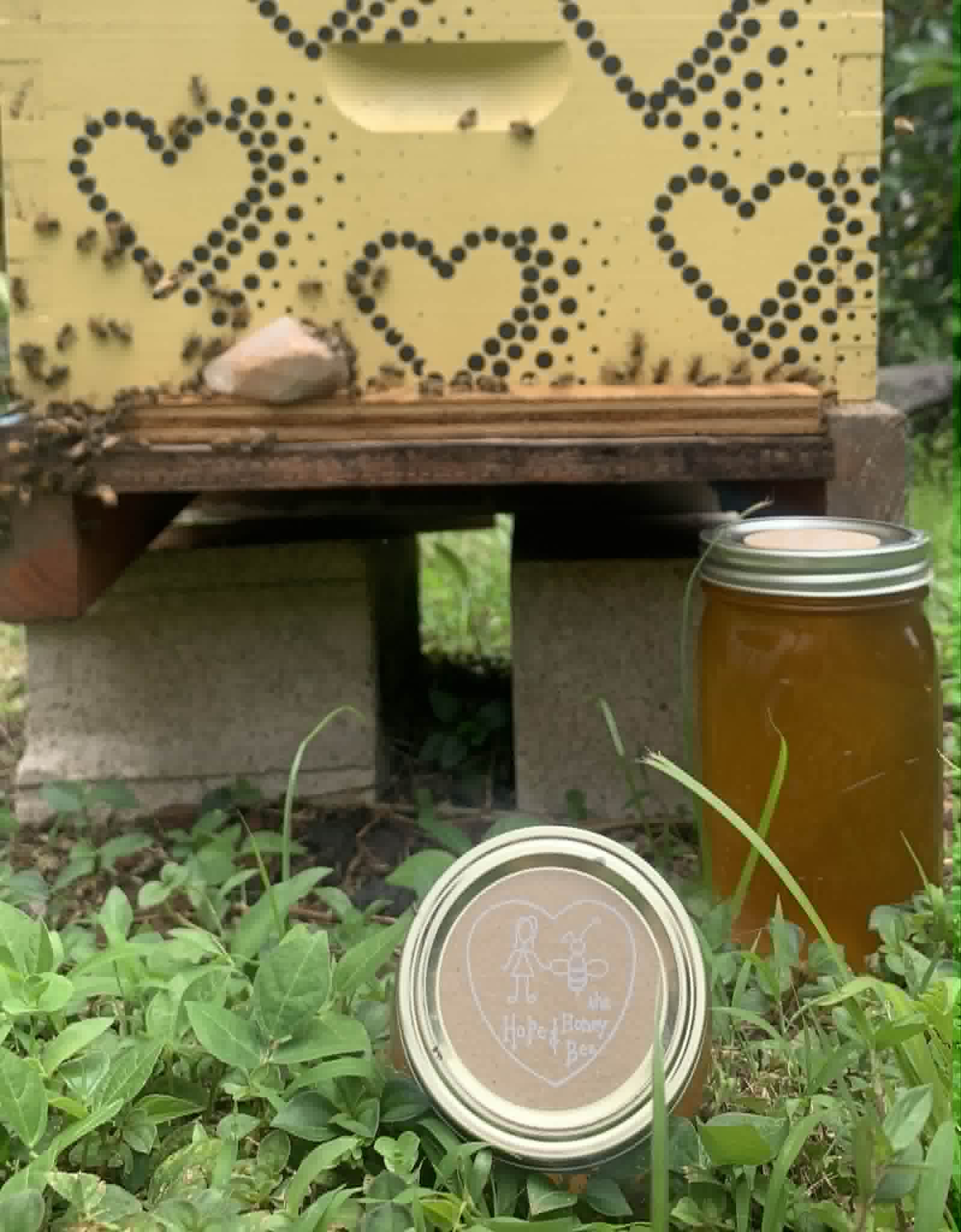 16oz hand squeezed Hawaiian honey