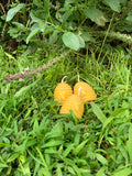 Small beehive beeswax candle